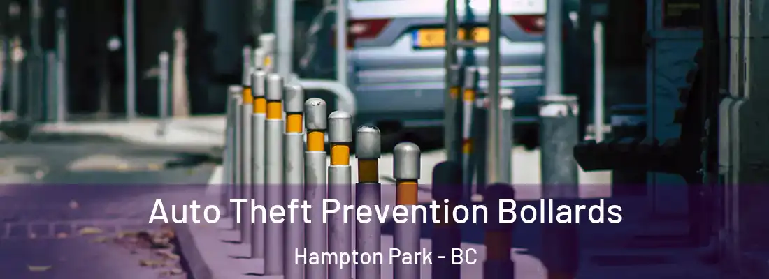  Auto Theft Prevention Bollards Hampton Park - BC