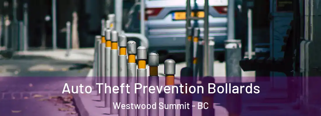  Auto Theft Prevention Bollards Westwood Summit - BC