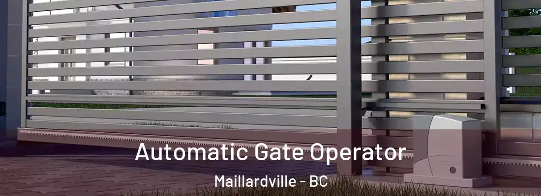 Automatic Gate Operator Maillardville - BC