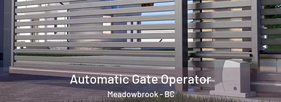  Automatic Gate Operator Meadowbrook - BC
