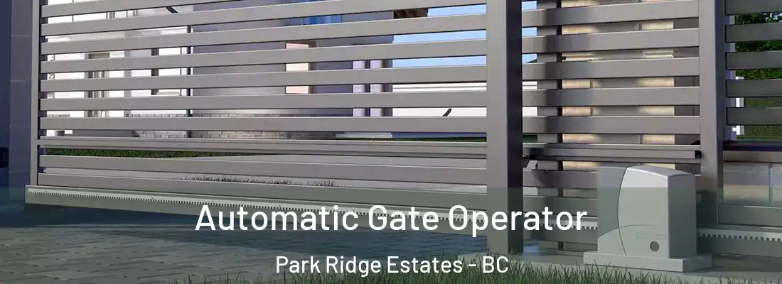  Automatic Gate Operator Park Ridge Estates - BC