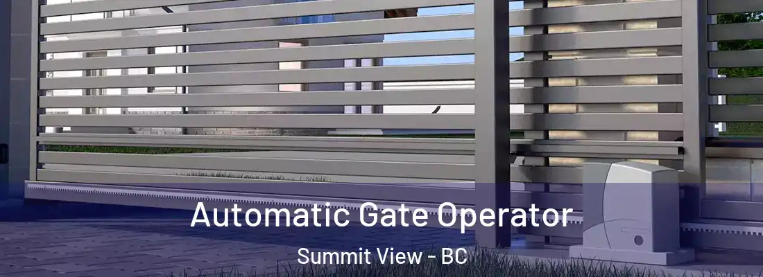  Automatic Gate Operator Summit View - BC