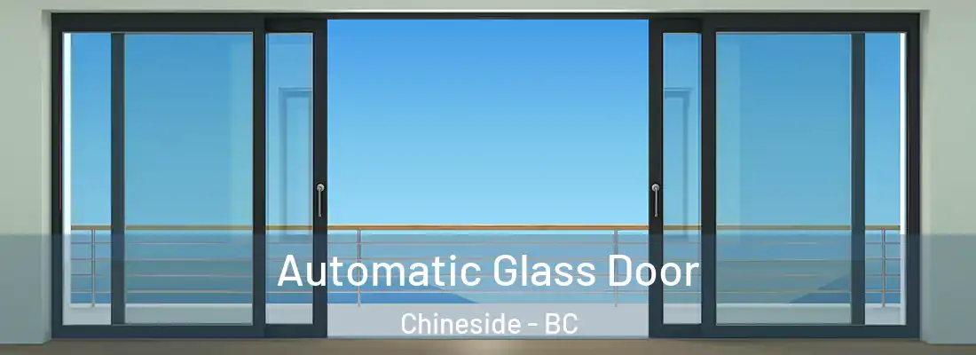  Automatic Glass Door Chineside - BC