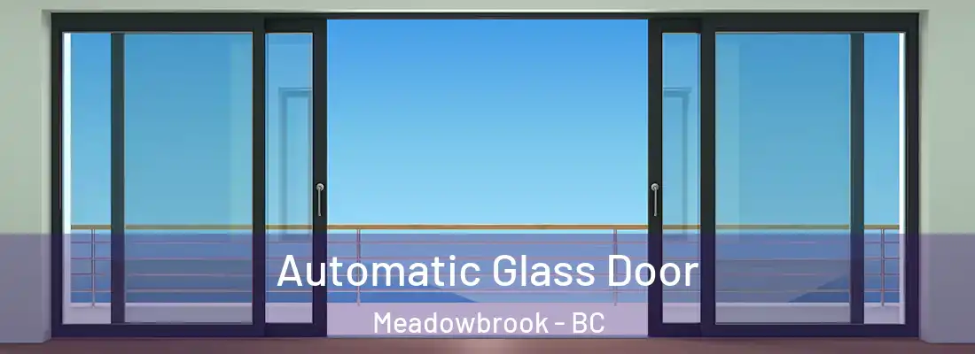  Automatic Glass Door Meadowbrook - BC