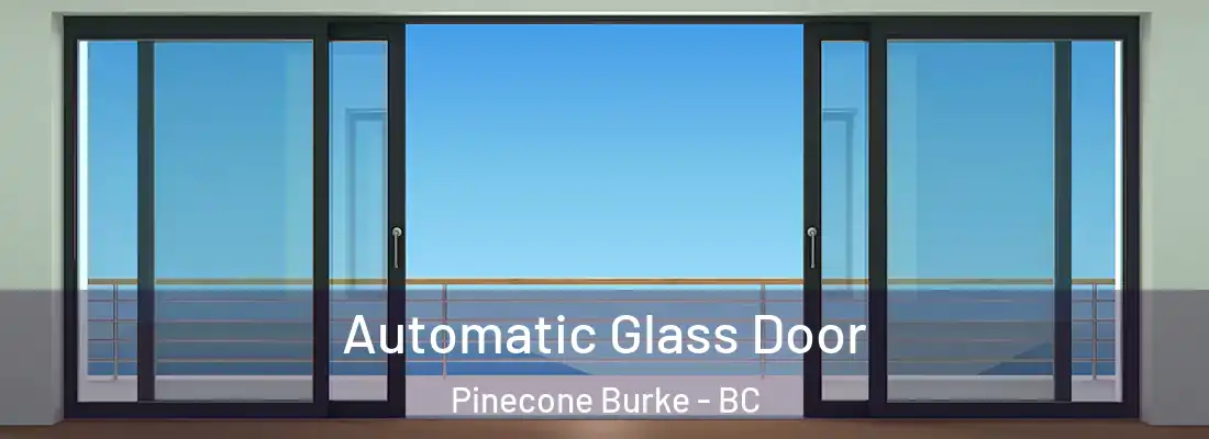  Automatic Glass Door Pinecone Burke - BC