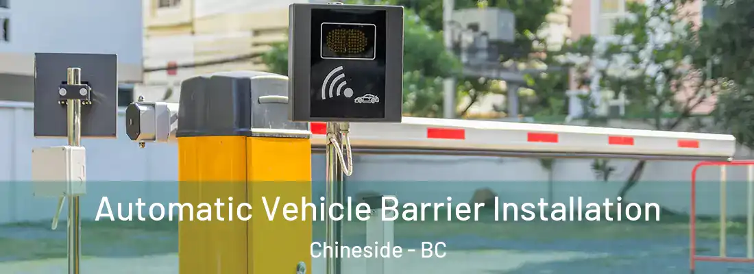  Automatic Vehicle Barrier Installation Chineside - BC