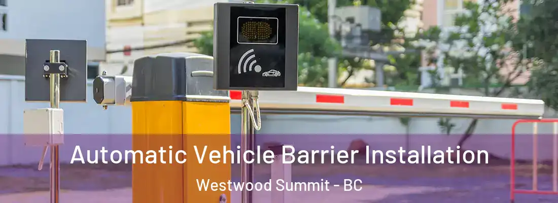  Automatic Vehicle Barrier Installation Westwood Summit - BC