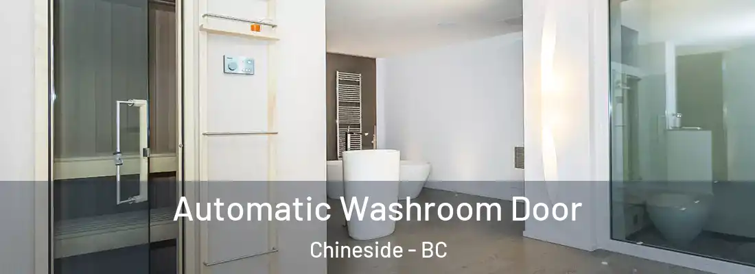  Automatic Washroom Door Chineside - BC