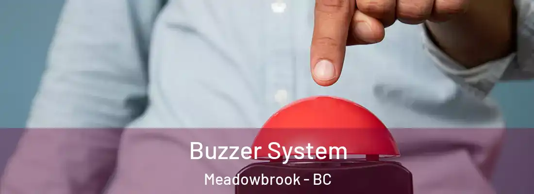  Buzzer System Meadowbrook - BC