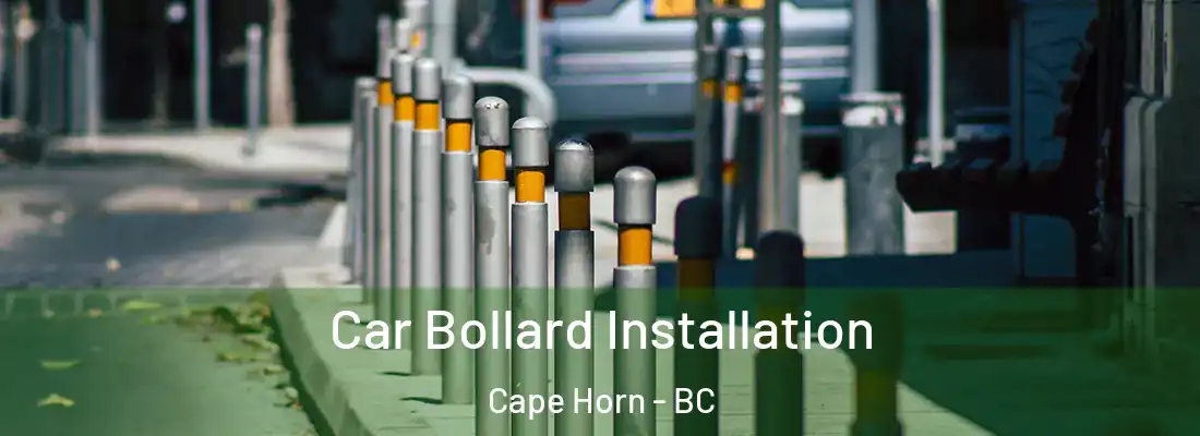  Car Bollard Installation Cape Horn - BC