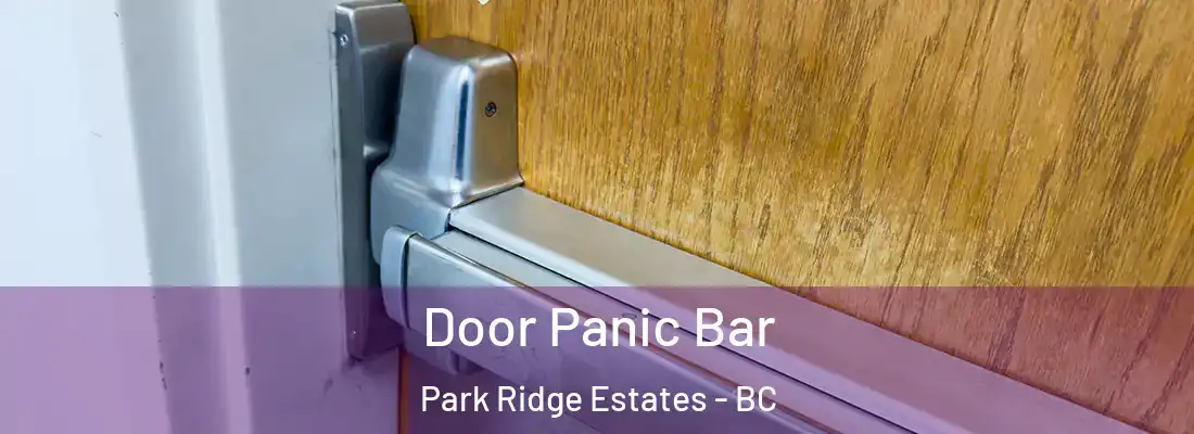  Door Panic Bar Park Ridge Estates - BC
