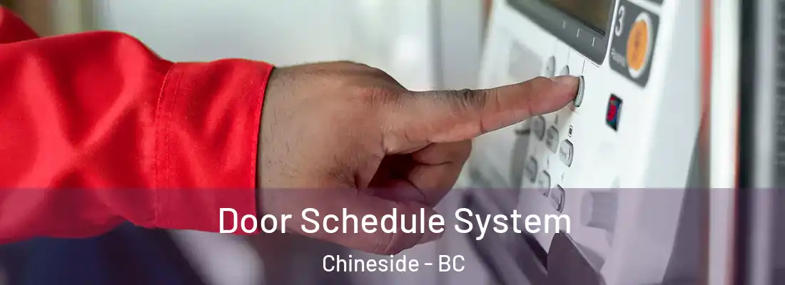  Door Schedule System Chineside - BC