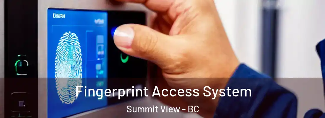  Fingerprint Access System Summit View - BC