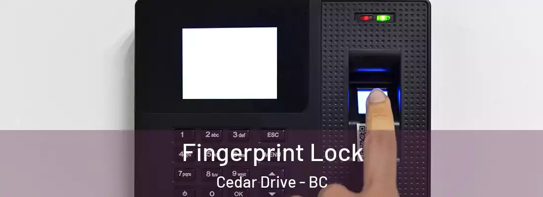  Fingerprint Lock Cedar Drive - BC