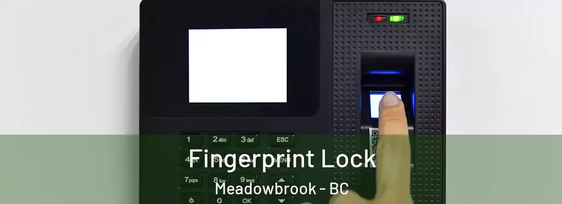  Fingerprint Lock Meadowbrook - BC
