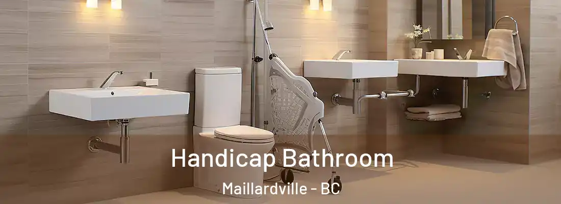  Handicap Bathroom Maillardville - BC