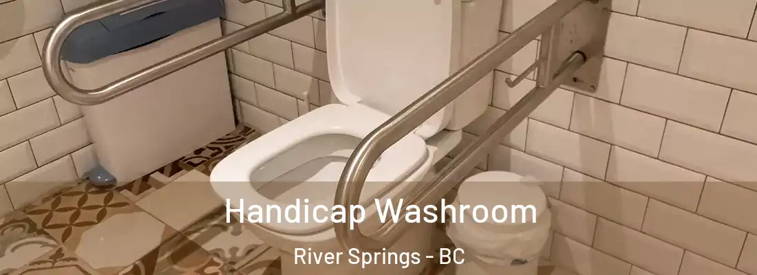  Handicap Washroom River Springs - BC