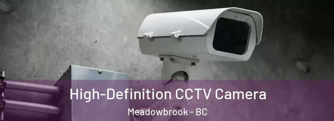 High-Definition CCTV Camera Meadowbrook - BC