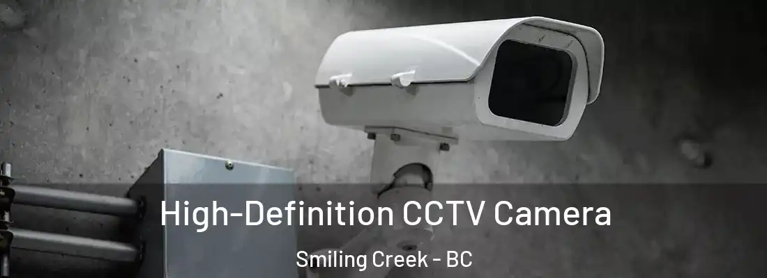  High-Definition CCTV Camera Smiling Creek - BC