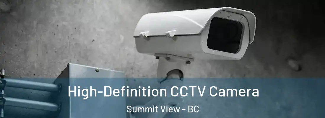  High-Definition CCTV Camera Summit View - BC