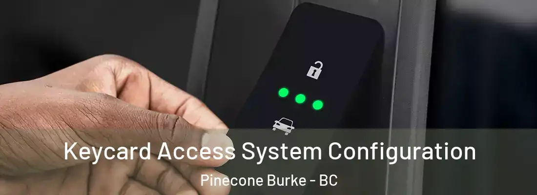  Keycard Access System Configuration Pinecone Burke - BC