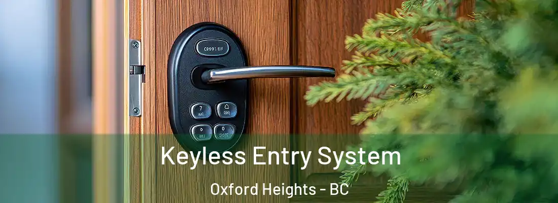  Keyless Entry System Oxford Heights - BC