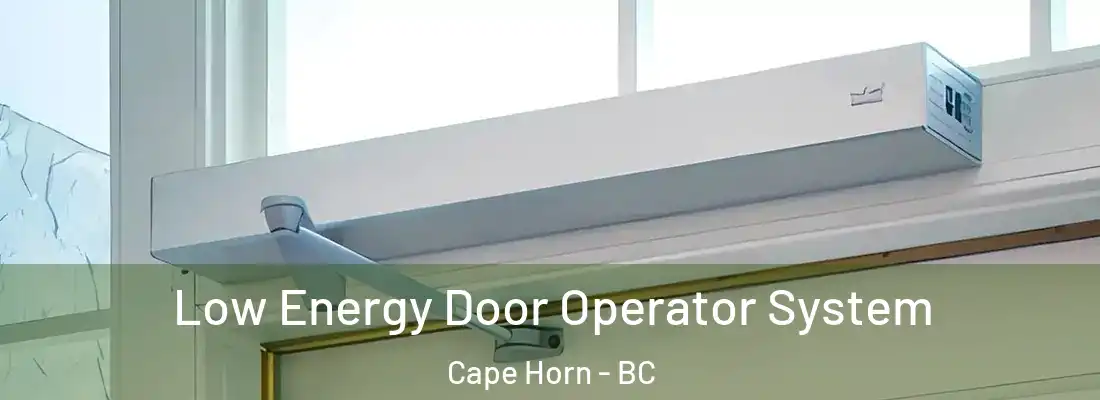  Low Energy Door Operator System Cape Horn - BC