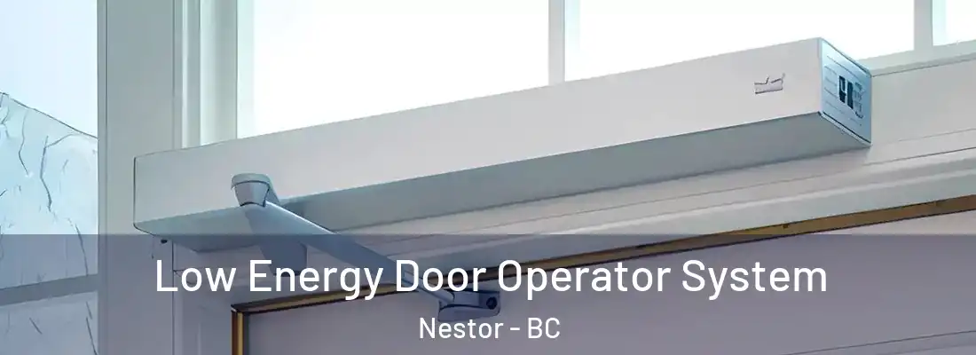  Low Energy Door Operator System Nestor - BC
