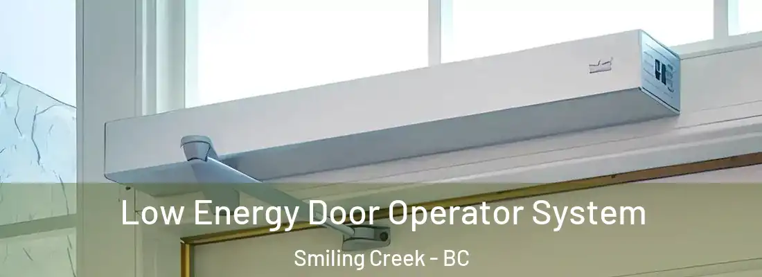  Low Energy Door Operator System Smiling Creek - BC