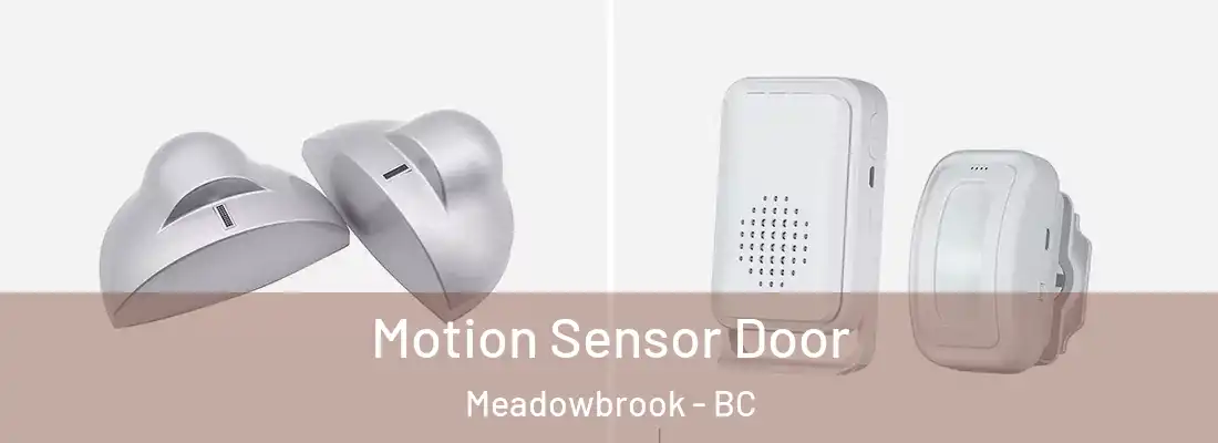  Motion Sensor Door Meadowbrook - BC