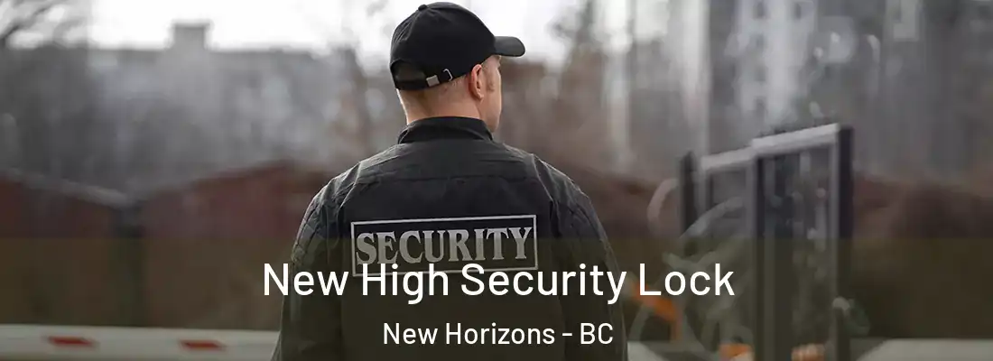  New High Security Lock New Horizons - BC