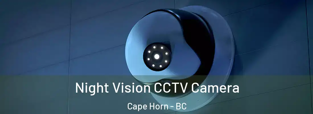  Night Vision CCTV Camera Cape Horn - BC