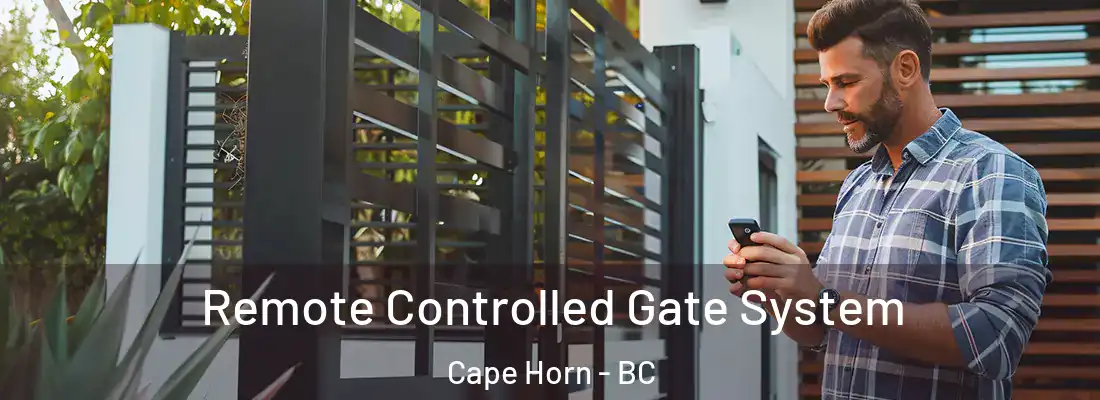  Remote Controlled Gate System Cape Horn - BC