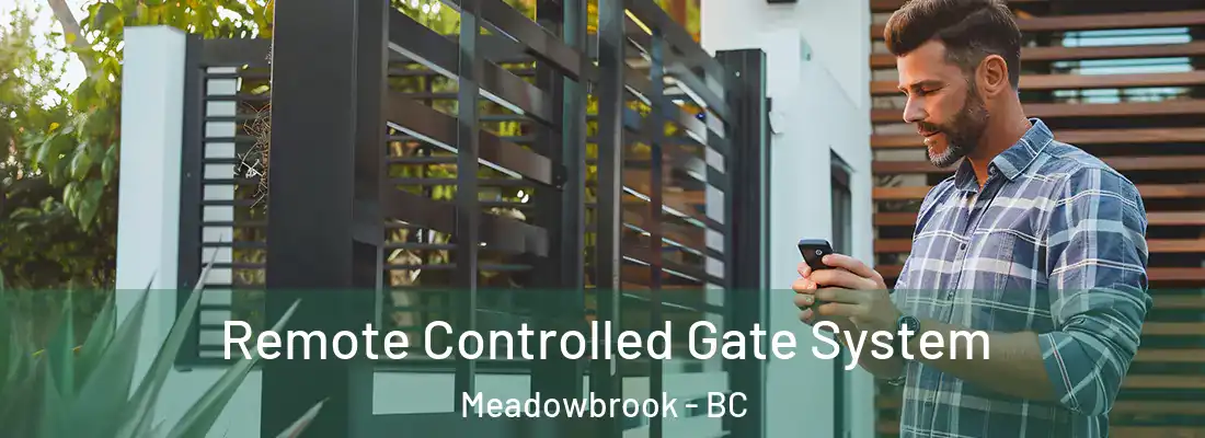  Remote Controlled Gate System Meadowbrook - BC