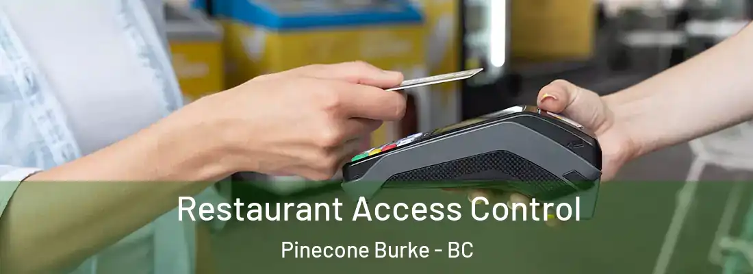  Restaurant Access Control Pinecone Burke - BC
