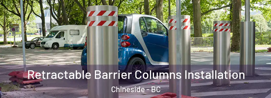  Retractable Barrier Columns Installation Chineside - BC