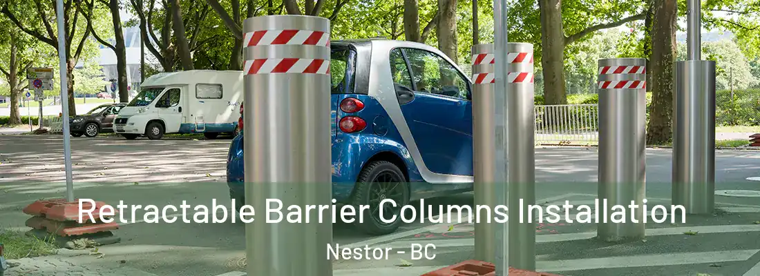  Retractable Barrier Columns Installation Nestor - BC