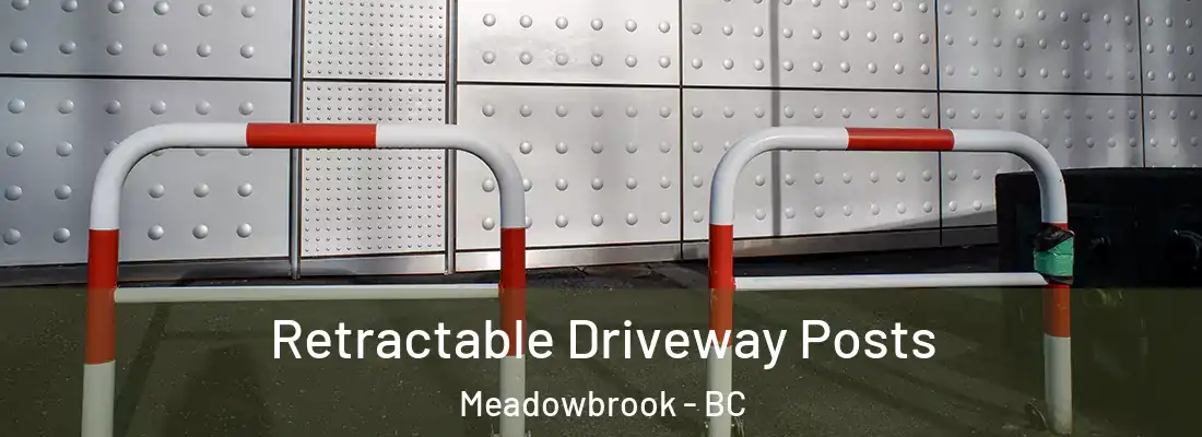  Retractable Driveway Posts Meadowbrook - BC