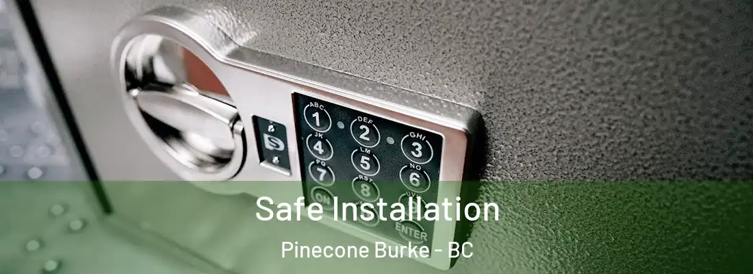 Safe Installation Pinecone Burke - BC
