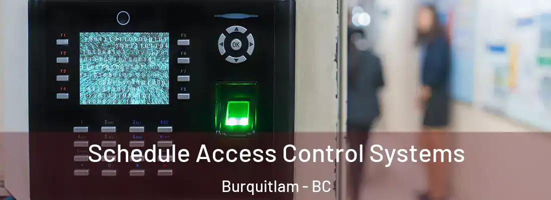  Schedule Access Control Systems Burquitlam - BC