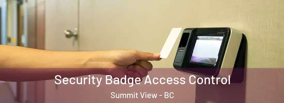  Security Badge Access Control Summit View - BC