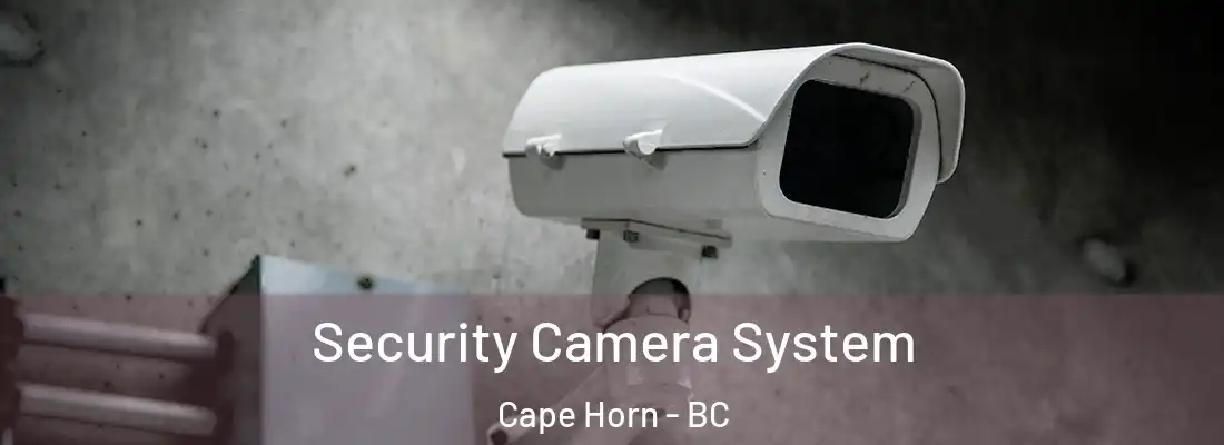  Security Camera System Cape Horn - BC