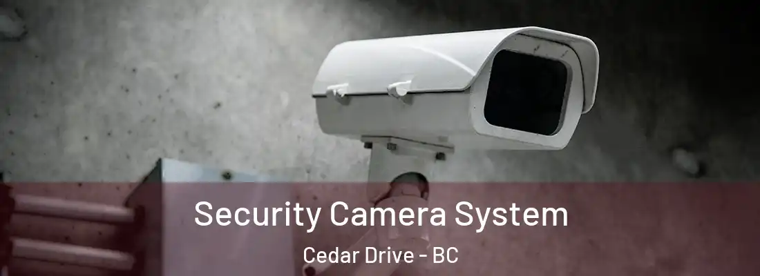  Security Camera System Cedar Drive - BC