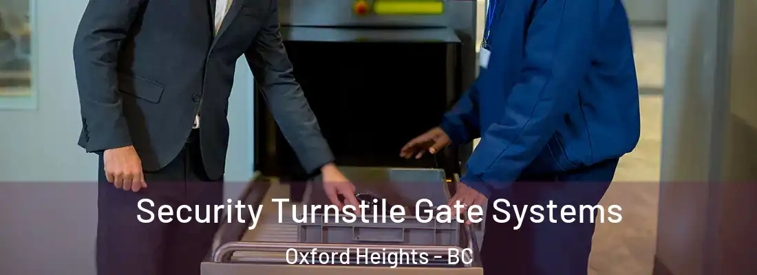  Security Turnstile Gate Systems Oxford Heights - BC