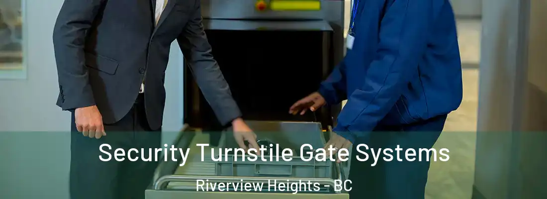  Security Turnstile Gate Systems Riverview Heights - BC
