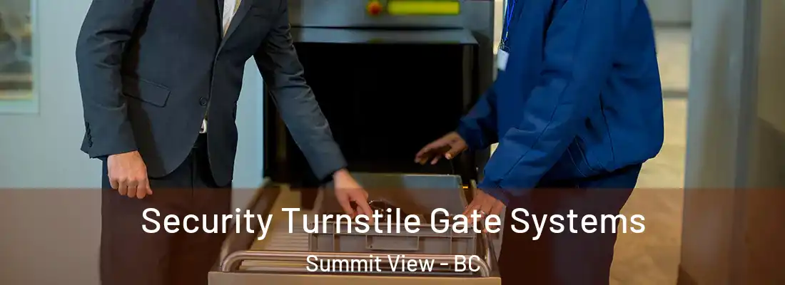  Security Turnstile Gate Systems Summit View - BC